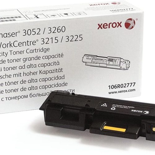 Toner Xerox laser d’origine noir pour WC3215 WC3225 – 3 000 pages (106R02778)