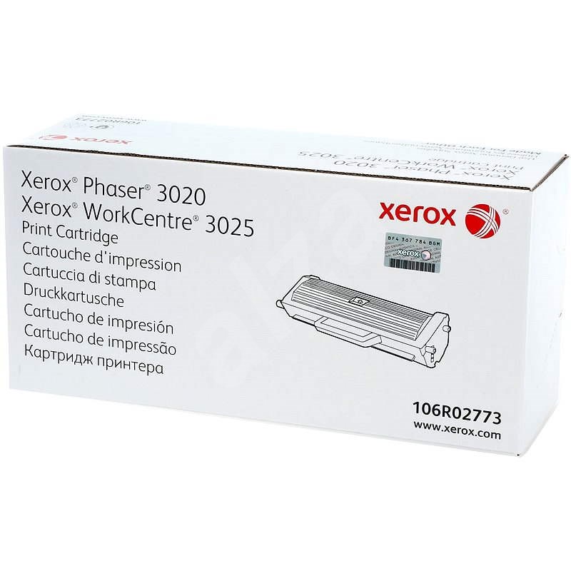 Toner Xerox WorkCentre 3025 106R02773 Noir (1500 pages)