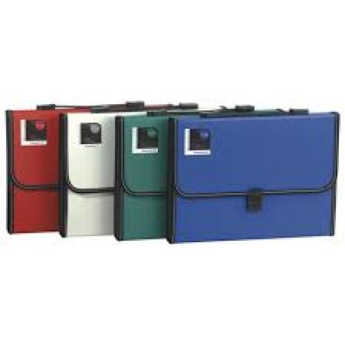 TRIEUR VALISETTE Deli E5559 Classeur extensible à 13 pochettes, format A4, assorti