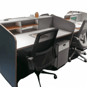 WORKSTATION 4 POSTES 244x136 cm (Gl-2712)