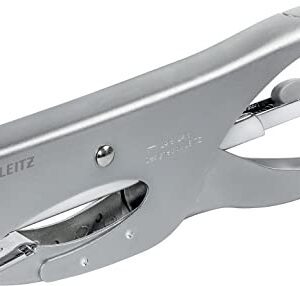 Agrafeuse de bureau LEITZ , Capacité: 40 Feuilles,Argent Mat