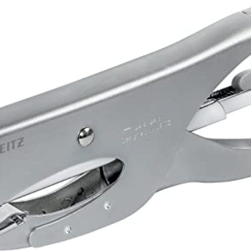 Agrafeuse de bureau LEITZ , Capacité: 40 Feuilles,Argent Mat