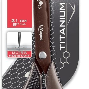 Ciseaux de bureau Titanium 21 cm en blister Ultra Résistant Maped ‎686110