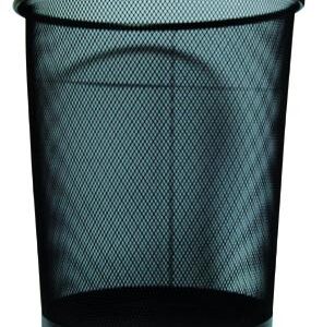 Corbeille à Papier Métallique ADORA Grand modèle (Noir)