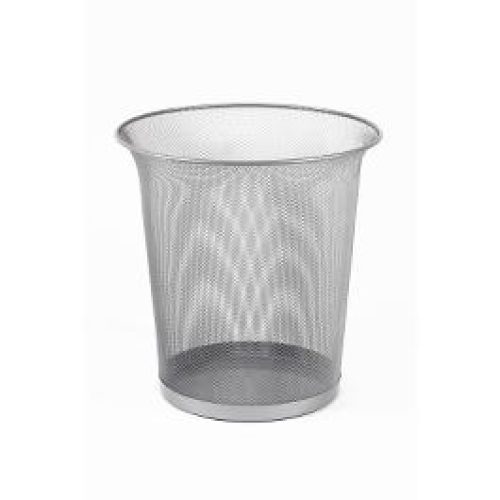 Corbeille à papier métallique REXEL hauteur 230 mm