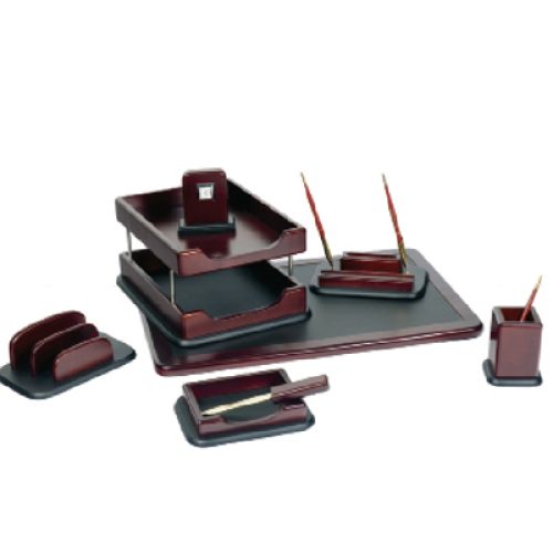 Ensemble de Bureau en bois 8 pièces