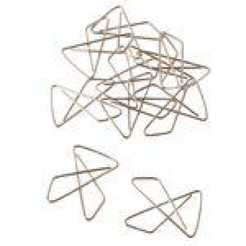 Lot de 10 Boites de 100 attaches géantes OCEAN 27×15 mm Chrome