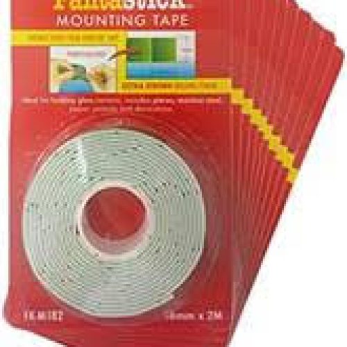 LOT DE 10 ROULEAUX ADHÉSIFS DOUBLE FACE FANTASTICK 18MM X 2M