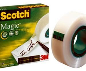 Lot de 10 rouleaux Adhésifs SCOTH Magic Invisibles 19 mm x33 m