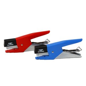 Lot de 12 AGRAFEUSES à pince ACCORD SPM0543 AGRAFES 8/4