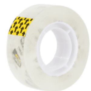 Lot de 6 Ruban adhésif Invisible DELI EA30310 - 18mmx33m