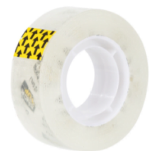 Lot de 6 Ruban adhésif Invisible DELI EA30310 – 18mmx33m