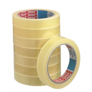 Lot de 8 Rouleaux adhésif FILM STANDARD TESA 57208 - 66m x 19 M