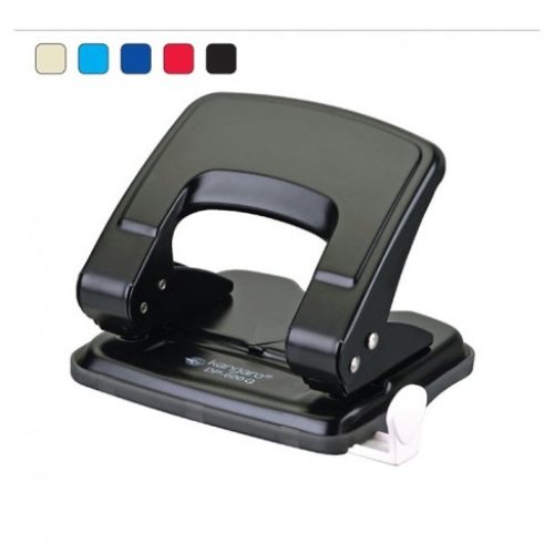 Perforateur de bureau 2 trous en métal KANGARO DP-600G – 22 feuilles