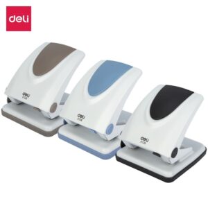 Perforeuse DELI E0126 – 2 trous 35 feuilles 80 mm – Perforation Φ6 mm