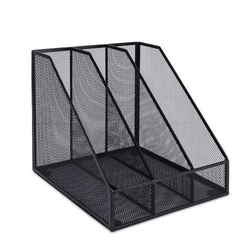 Porte-revues Deli 78985 – 3 compartiments noir