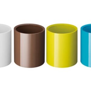 Porte stylo DELI en PVC resistant Coloris au choix