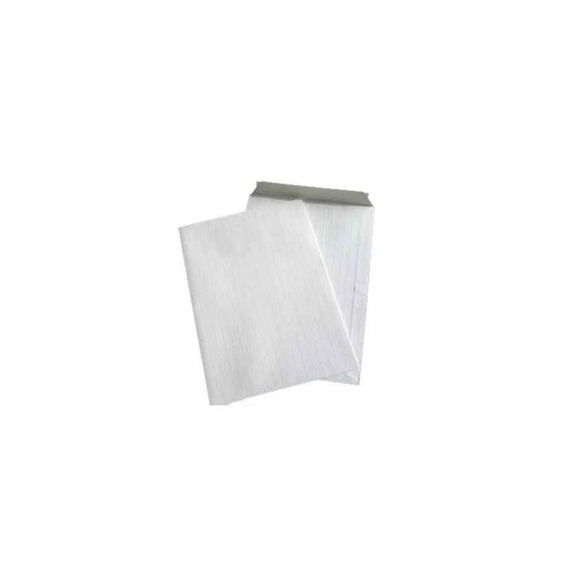 100 Pochettes Kraft Armé Blanc Directo 229x324 mm 120g