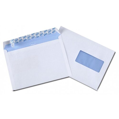 500 Enveloppes Blanches GPV C5 162 X 229 mm 90g/m² avec fenêtre