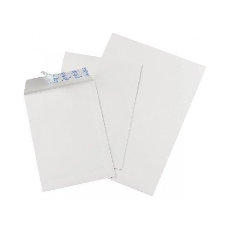 500 Pochettes Auto Adhésives C5 YENER (162x229) mm 110g Blanc superieur