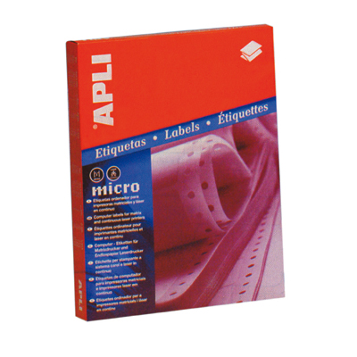 Boite de 12000 étiquettes adhesives pour ordinateurs 88,9x36x3 mm