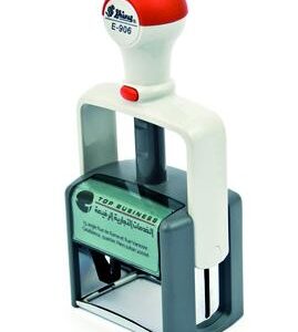 Cachet personnalisable E-906 Shiny Pro format empreinte 56 mm x 33 mm 8 lignes