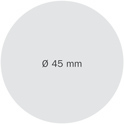 Cachet Personnalisable TRODAT 46045 Plaque ronde Ø 45 mm