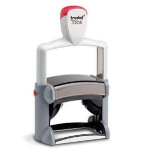 Cachet personnalisable Trodat métal line 5207 format empreinte 60 mm x 40 mm