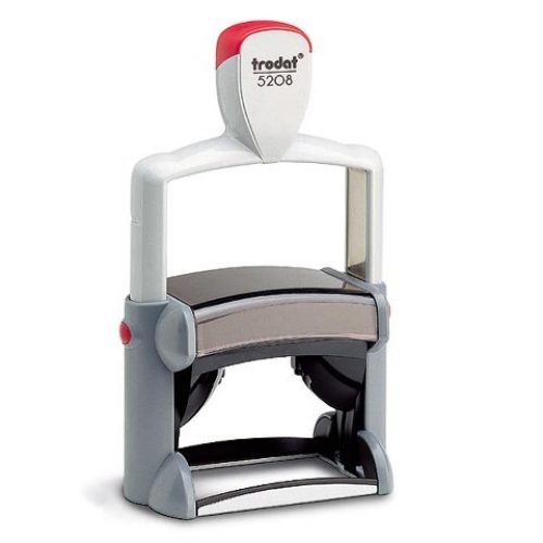 Cachet personnalisable Trodat métal line 5207 format empreinte 60 mm x 40 mm