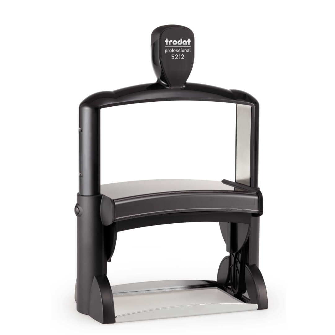 Cachet personnalisable Trodat Métal line 5212 Format empreinte 116 x 70 mm 16 lignes