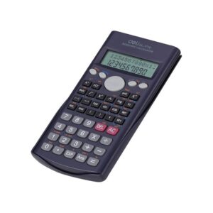 Calculatrice scientifique DELI-E1710 plastique Couvercle coulissant Arrêt automatique