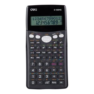 Calculatrice Scientifique DELI-ED-100MS plastique