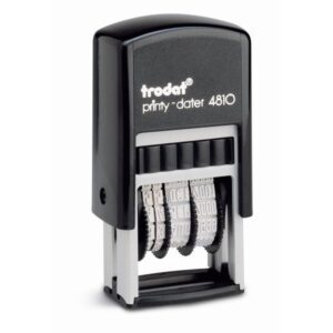 Dateur Printy TRODAT 4810 format empreinte 3,8 mm x 20 mm