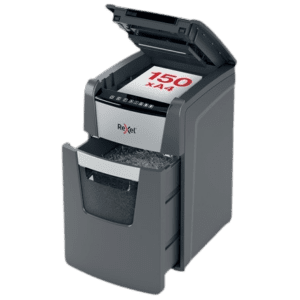 Destructeur de papier automatique à coupe croisée Rexel Optimum AutoFeed+ 150X P4 (2020150XEU)