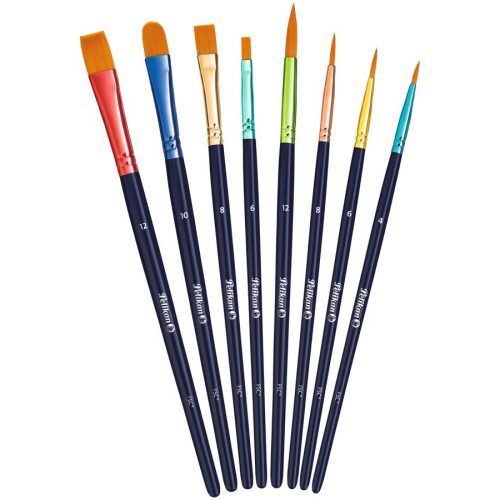 Lot de 10 PINCEAUX PELIKAN 701181 – 8 Pièces