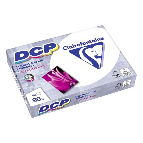LOT DE 4 RAMETTE DE 250 FEUILLES DE PAPIER DCP A3 200G/M2 CLAIREFONTAINE