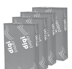 Lot de 4 Ramettes de papier DIGIGLOSS Couché Brillant A3 170g/m² 250 feuilles