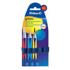 Lot de 5 PINCEAUX PELIKAN 700726 - 3 Pièces