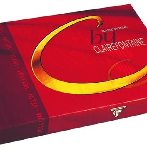 Lot de 5 Ramettes de papier filigrané C by clairefontaine A4 100g/m² 250F 6 teintes au choix
