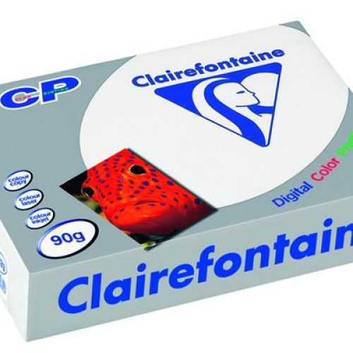 Lot de 5 Ramettes de papier Ultra blanc DCP Claire Fontaine A4 300g/m² 125 feuilles