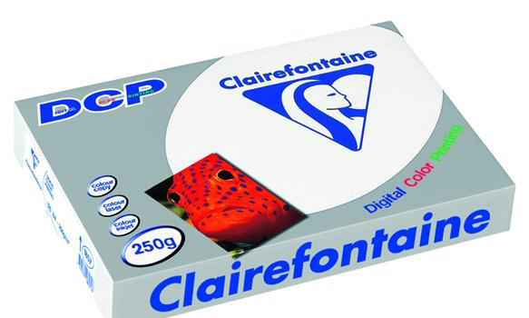 Lot de 5 Ramettes papier blanc DCP CLAIREFONTAINE A3 120g/m² 250F (1845C)
