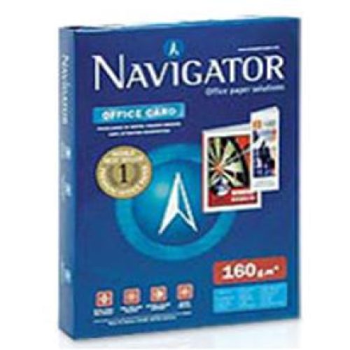 Lot de 5 Ramettes papier blanc Navigator A4 160gr 250F