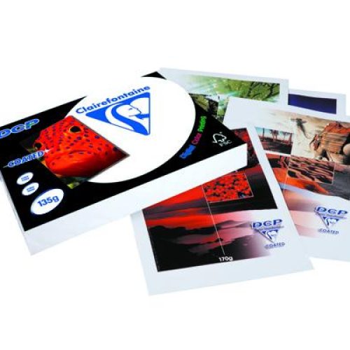 Lot de 6 Ramettes de papier DCP Couché brillant A4 135g/m² 250 feuilles