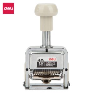 MACHINE DE NUMÉROTATION AUTOMATIQUE DELI-E7510 À 10 CHIFFRES