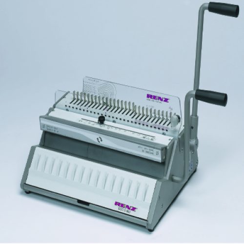 Machine manuelle de Reliure et Perforation métallique Renz 3.1″