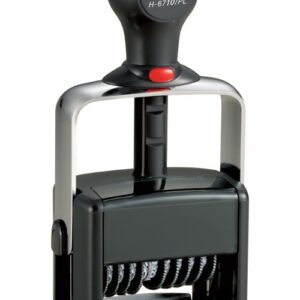Numéroteur automatique Shiny H6710/PL format empreinte 60x40 mm 10 chiffres 5 mm