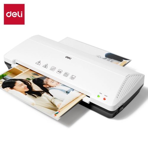 Plastifieuse à pochettes DELI ET105 – A3 – 250 mm/min 70-125 microns Blanc