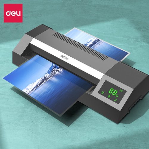 Plastifieuse à pochettes professionnelle A3 DELI 14371 Noir