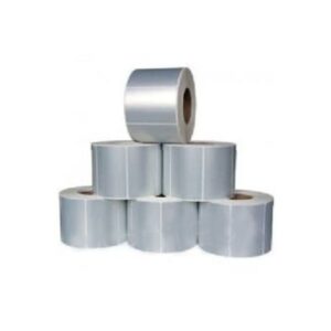 Rouleau de 2000 étiquettes aluminium ZEBRA 50 x 25 mm