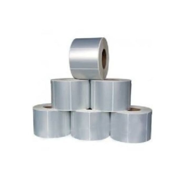 Rouleau de 2000 étiquettes aluminium ZEBRA 50 x 25 mm